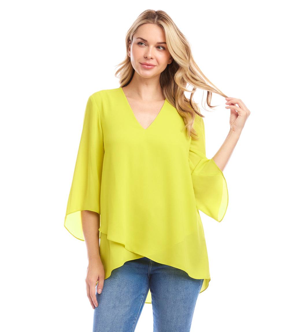 Bracelet Sleeve Asymmetric Top