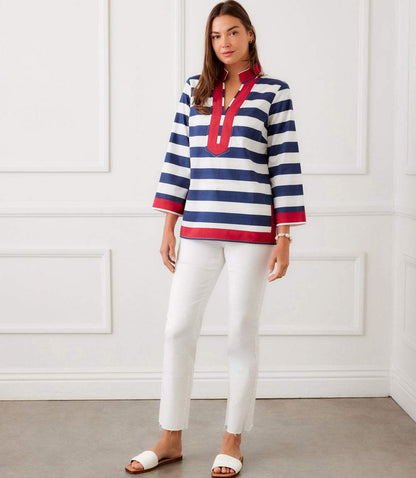 Striped St Tropez Tunic
