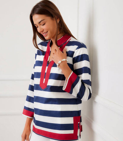 Striped St Tropez Tunic
