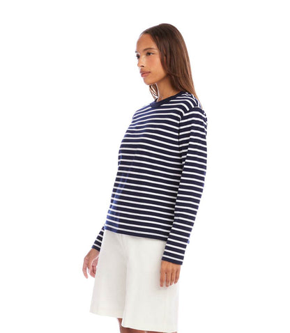 Stripe Long Sleeve Top