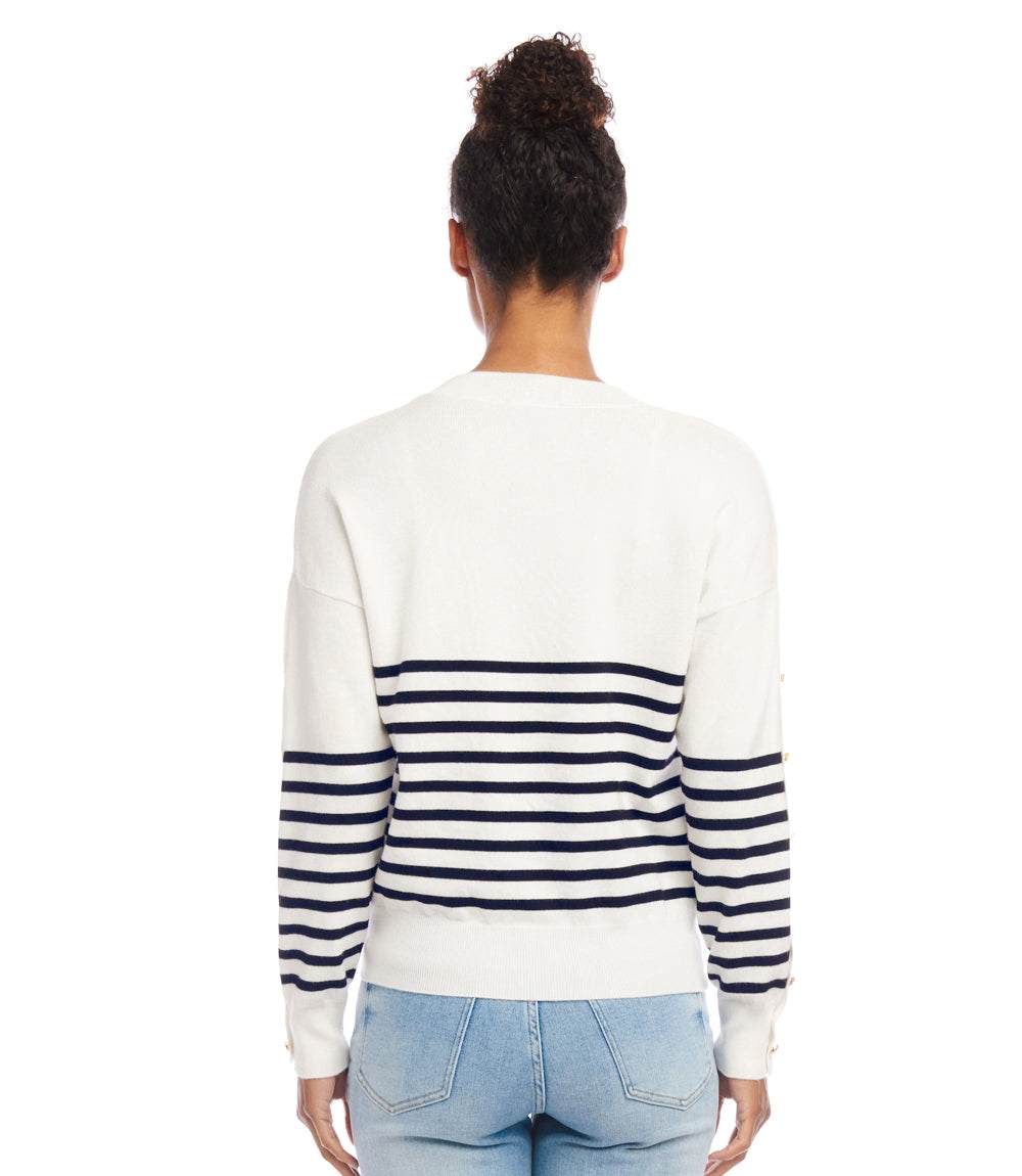 Button Detail Sweater