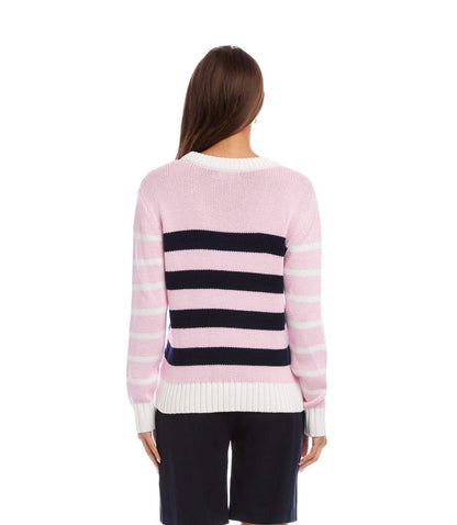 Stripe Crewneck Sweater