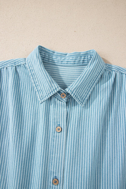 Anais Sleeve Up Loose Shirt