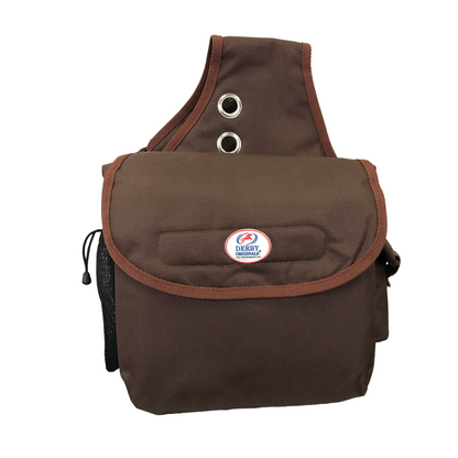 Tahoe Padded Triple Layer 1200D Nylon Saddle Bags For Trail Riding 1 Year Warranty With 2 Pockets For Water Bottles