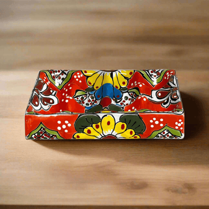 Talavera Ceramic Egg Holder | Hand-Painted Mexican Kitchenware