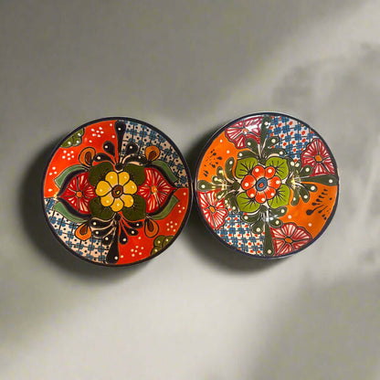10" Talavera Dinner Plate | Mexican Handmade Dinnerware