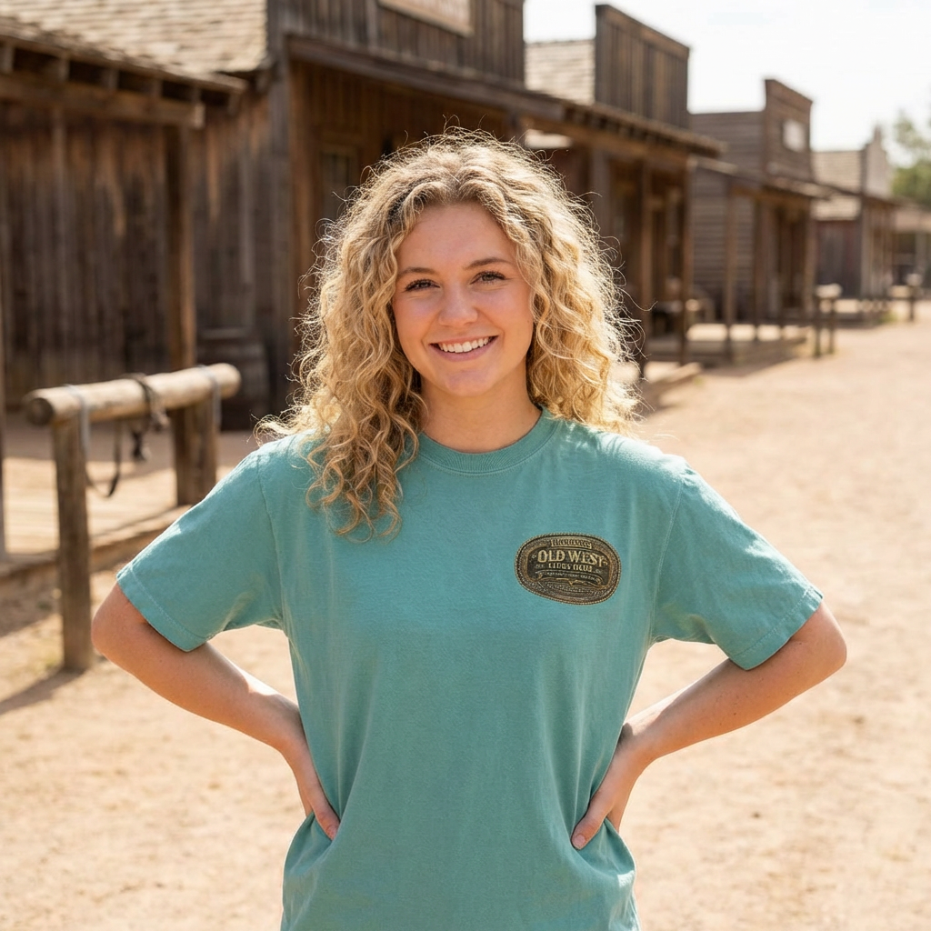 Harker's Old West Lives Here Unisex T-Shirt — Harker’s Tucson Vintage Western Tee