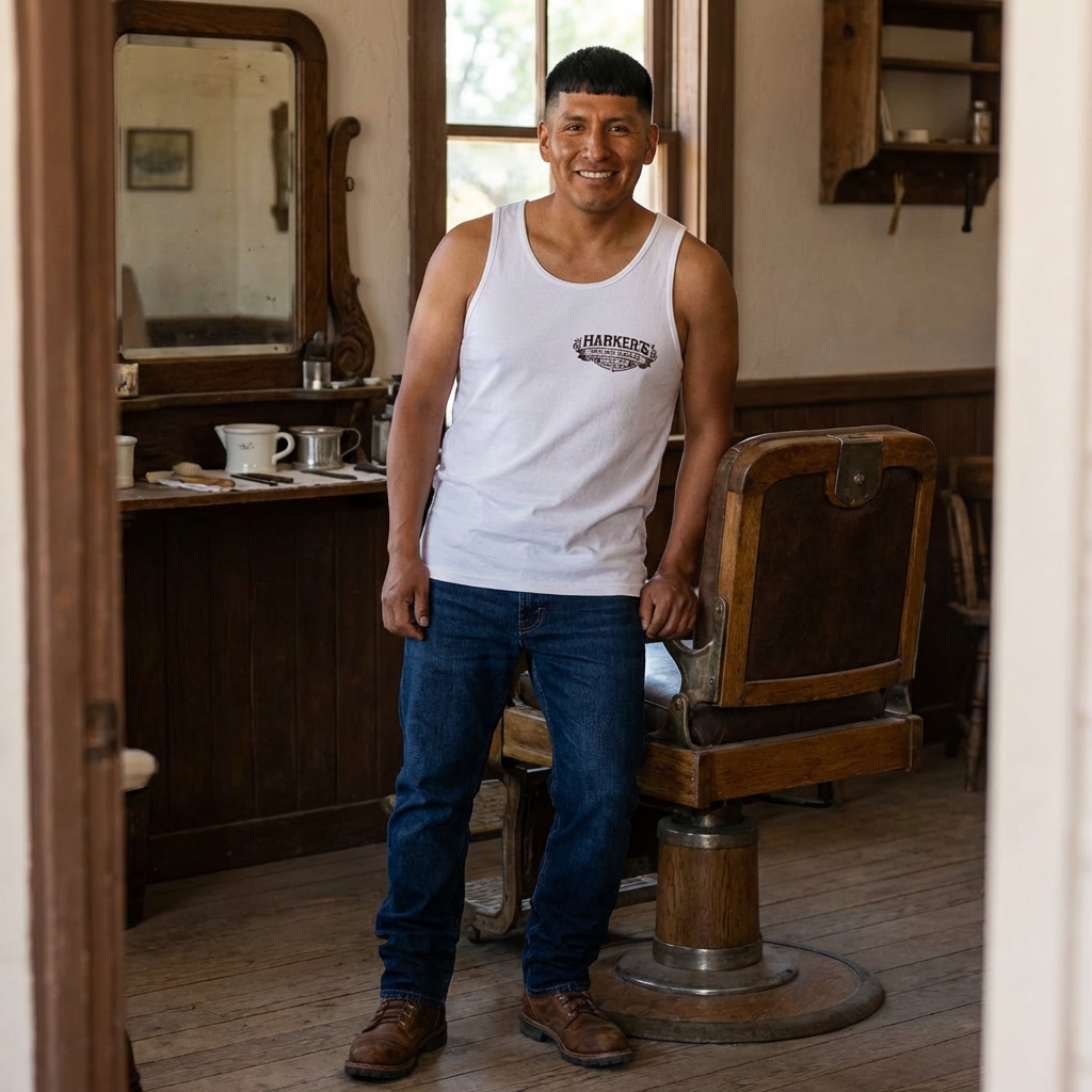 Harker's Western Unisex Tank Top