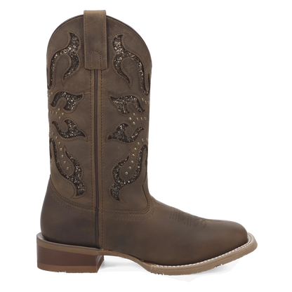 Laredo Lace Lonestar - Women's Leather Cowgirl Boots