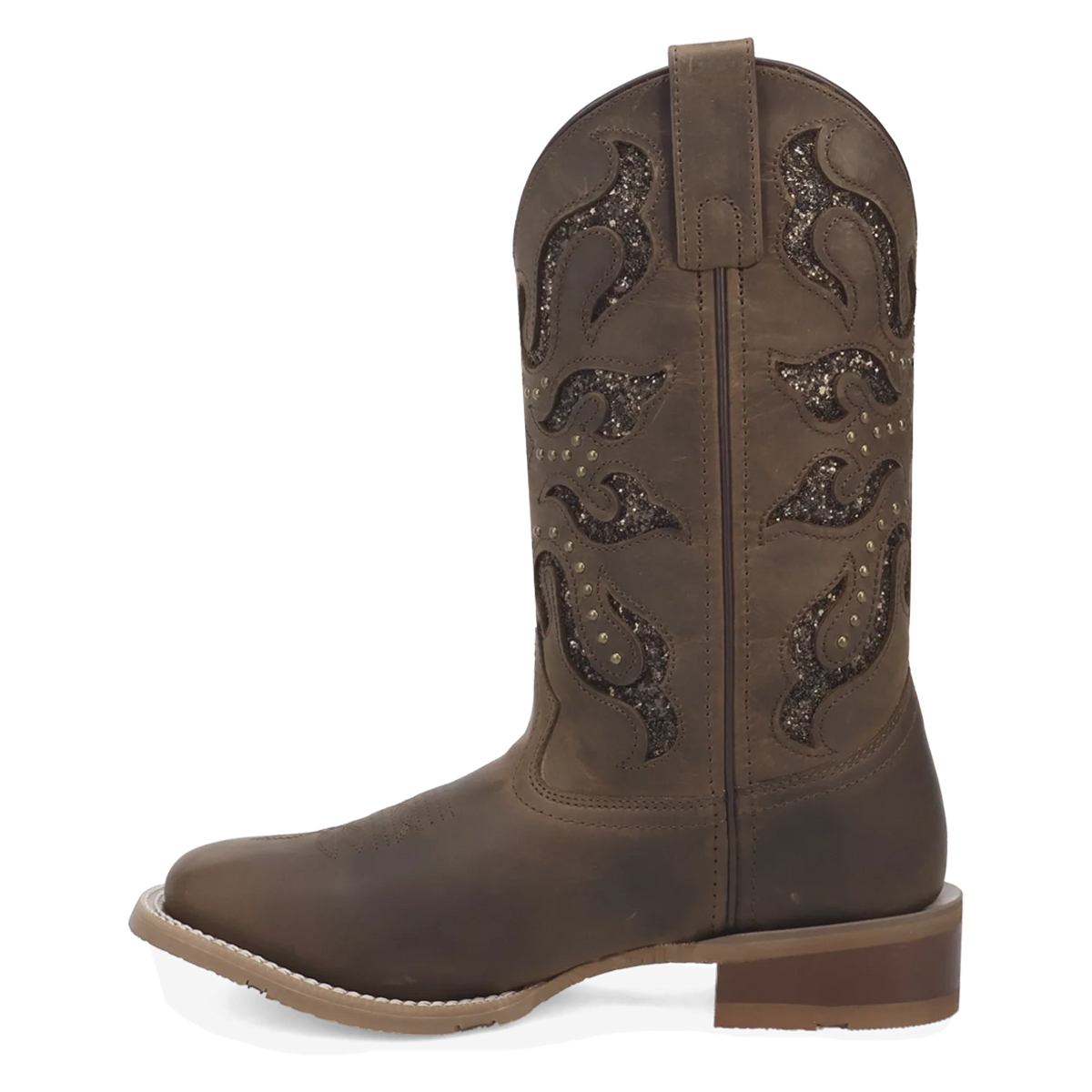 Laredo Lace Lonestar - Women's Leather Cowgirl Boots