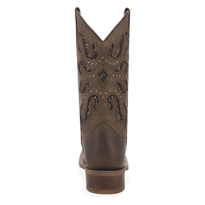 Laredo Lace Lonestar - Women's Leather Cowgirl Boots