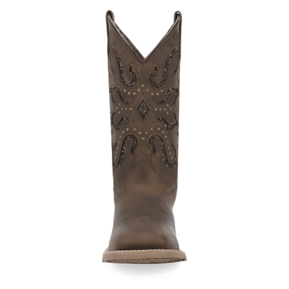 Laredo Lace Lonestar - Women's Leather Cowgirl Boots