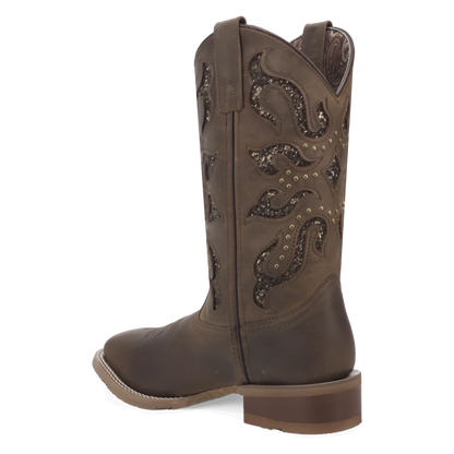 Laredo Lace Lonestar - Women's Leather Cowgirl Boots