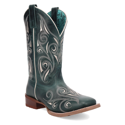 Laredo Spurred - Women's Leather Cowgirl Boots