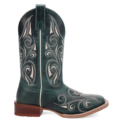 Laredo Spurred - Women's Leather Cowgirl Boots