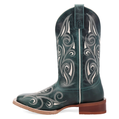 Laredo Spurred - Women's Leather Cowgirl Boots