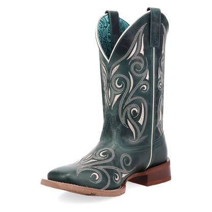 Laredo Spurred - Women's Leather Cowgirl Boots