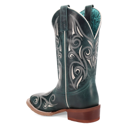 Laredo Spurred - Women's Leather Cowgirl Boots
