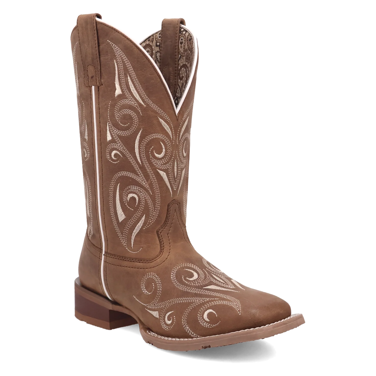 Laredo Spurred - Women's Leather Cowgirl Boots