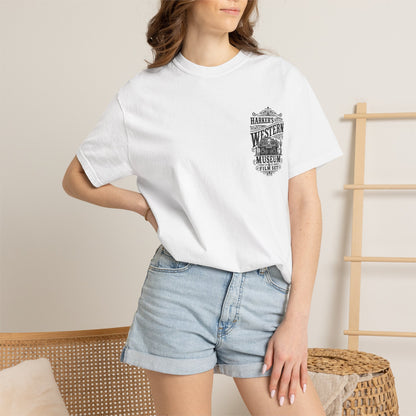 Harker's Western Museum T-Shirt — “Harker’s Western Museum & Film Set” Vintage Graphic Tee