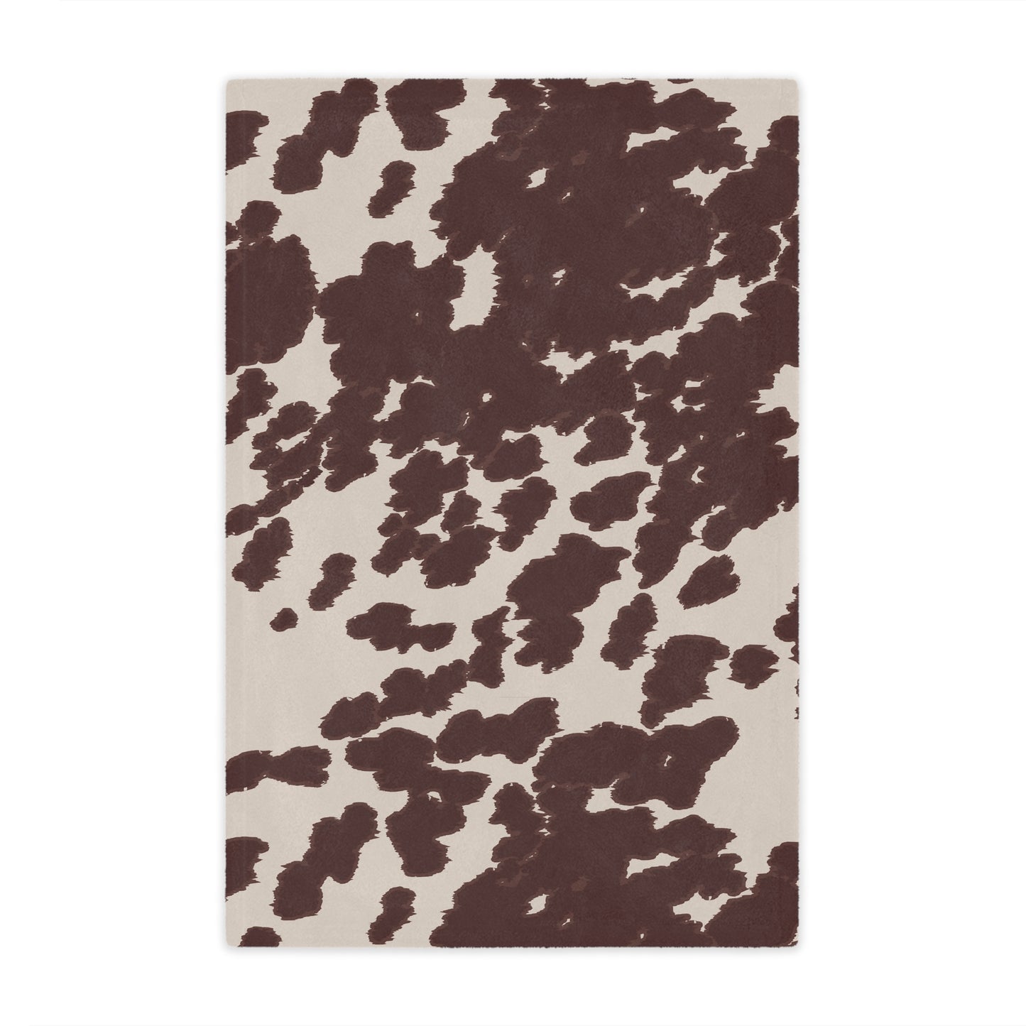 Cozy Cowhide Minky Blanket, Soft Throw for Kids & Adults, Farmhouse Decor, Gift for Baby Showers, Home Essentials, Warm Comfort