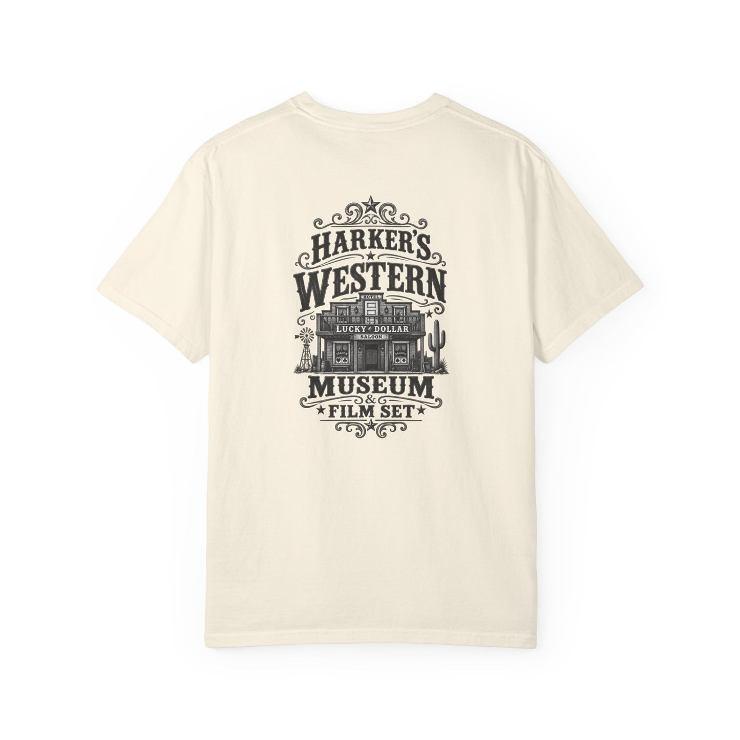 Harker's Western Museum Graphic T-Shirt — Harker’s Film Set Vintage Tee