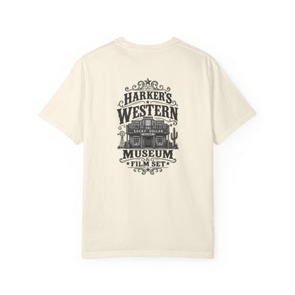 Harker's Western Museum Graphic T-Shirt — Harker’s Film Set Vintage Tee