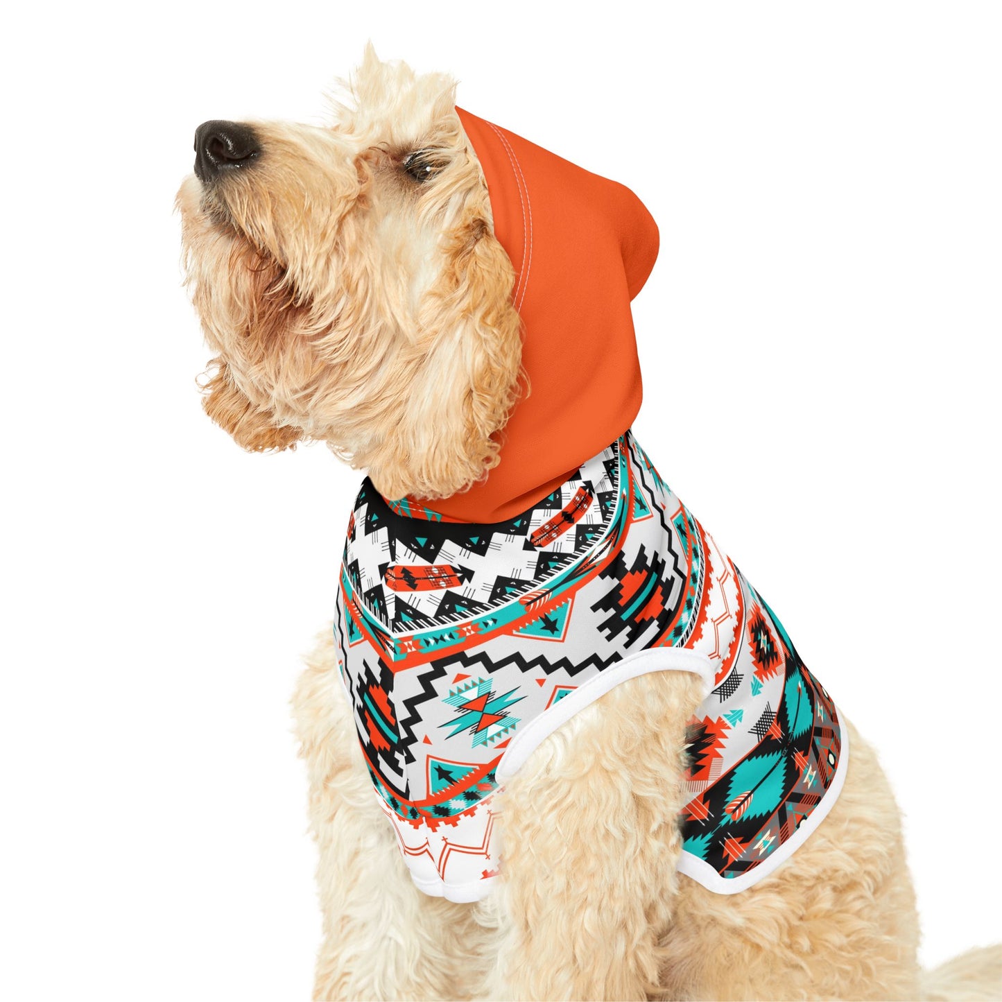 Stylish Aztec Pet Hoodie for Cozy Furry Friends, Dog Sweater, Cute Pet Apparel, Gifts for Dog Lovers, Pet Fashion