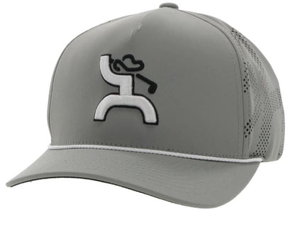 HOOey "Golf" (Grey/White) - Adjustable Baseball Cap
