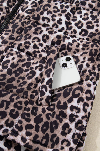 Aria Zipper Casual Puff Vest