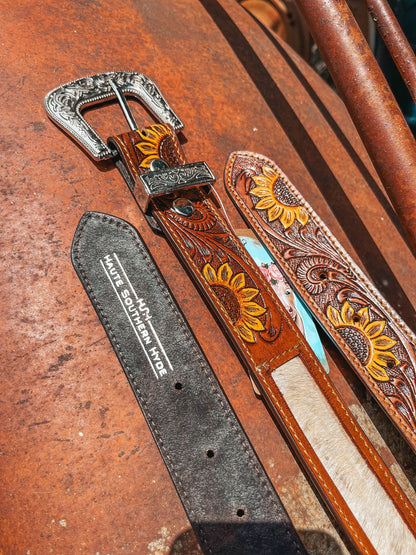 The Sunflower Belt a Haute Southern Hyde by Beth Marie Exclusive