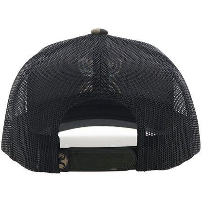HOOey Texican Camo ( Black/Brown/Green ) - Trucker Cap