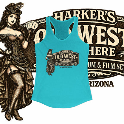 Harker's Saloon Girl Women's Ideal Racerback Tank