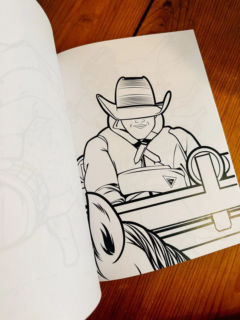 Bored On The Range: Rodeo Just Coloring Book