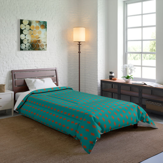 Cactus Comforter for Cozy Bedrooms