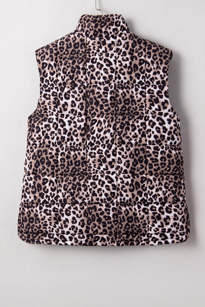 Aria Zipper Casual Puff Vest