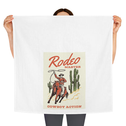 Rodeo Master Tea Towel - Western Kitchen Decor