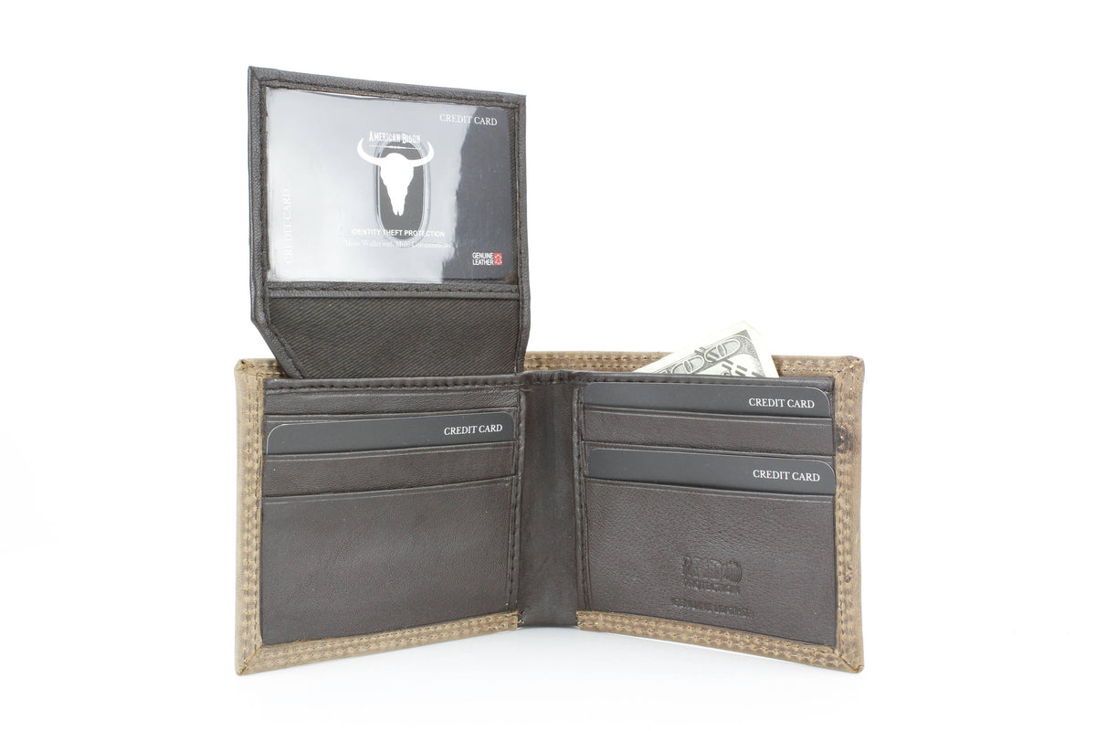 Praying Cowboy Leather Wallet | Branding Iron Western Wear