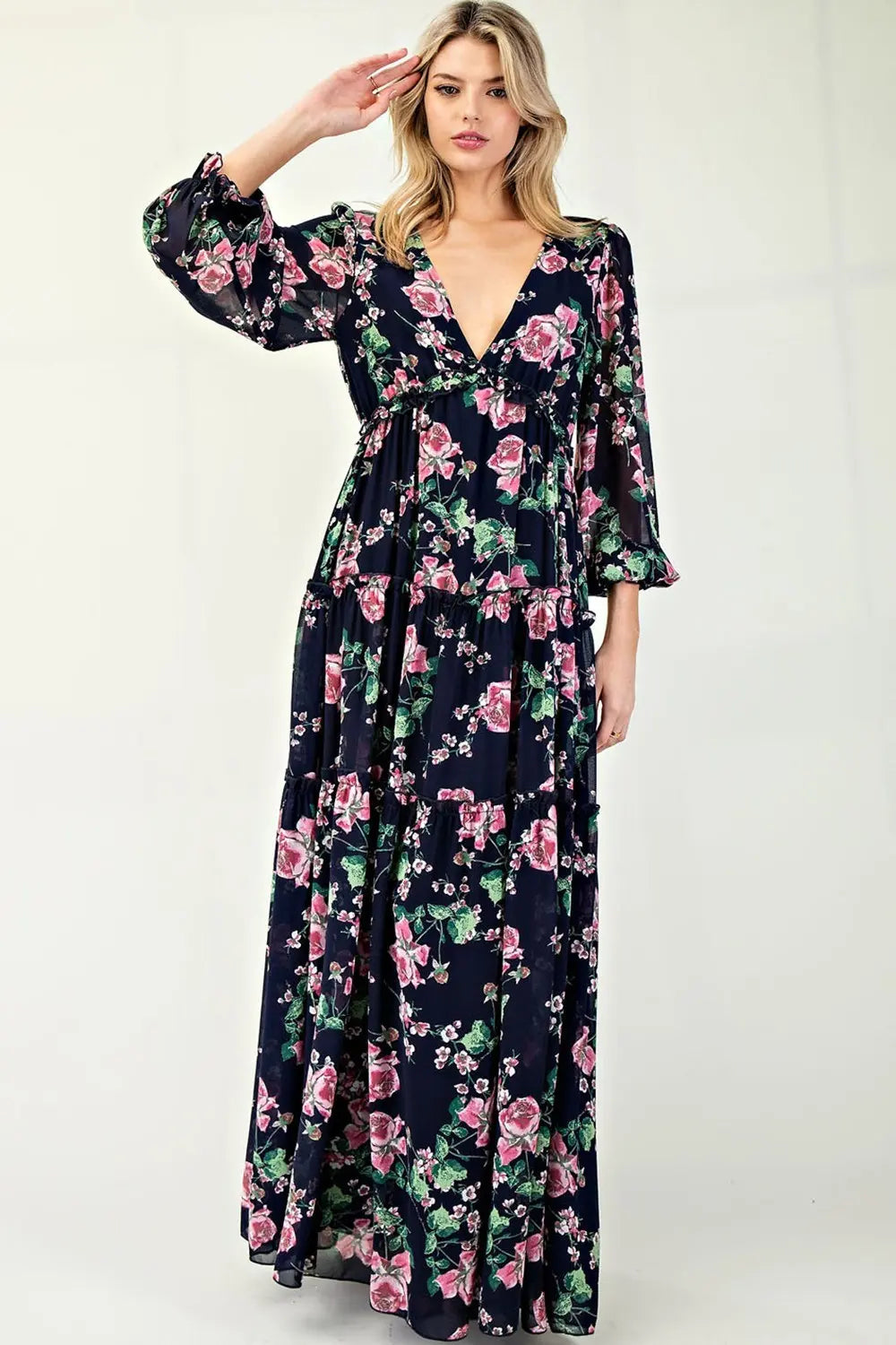 English Garden Maxi Dress