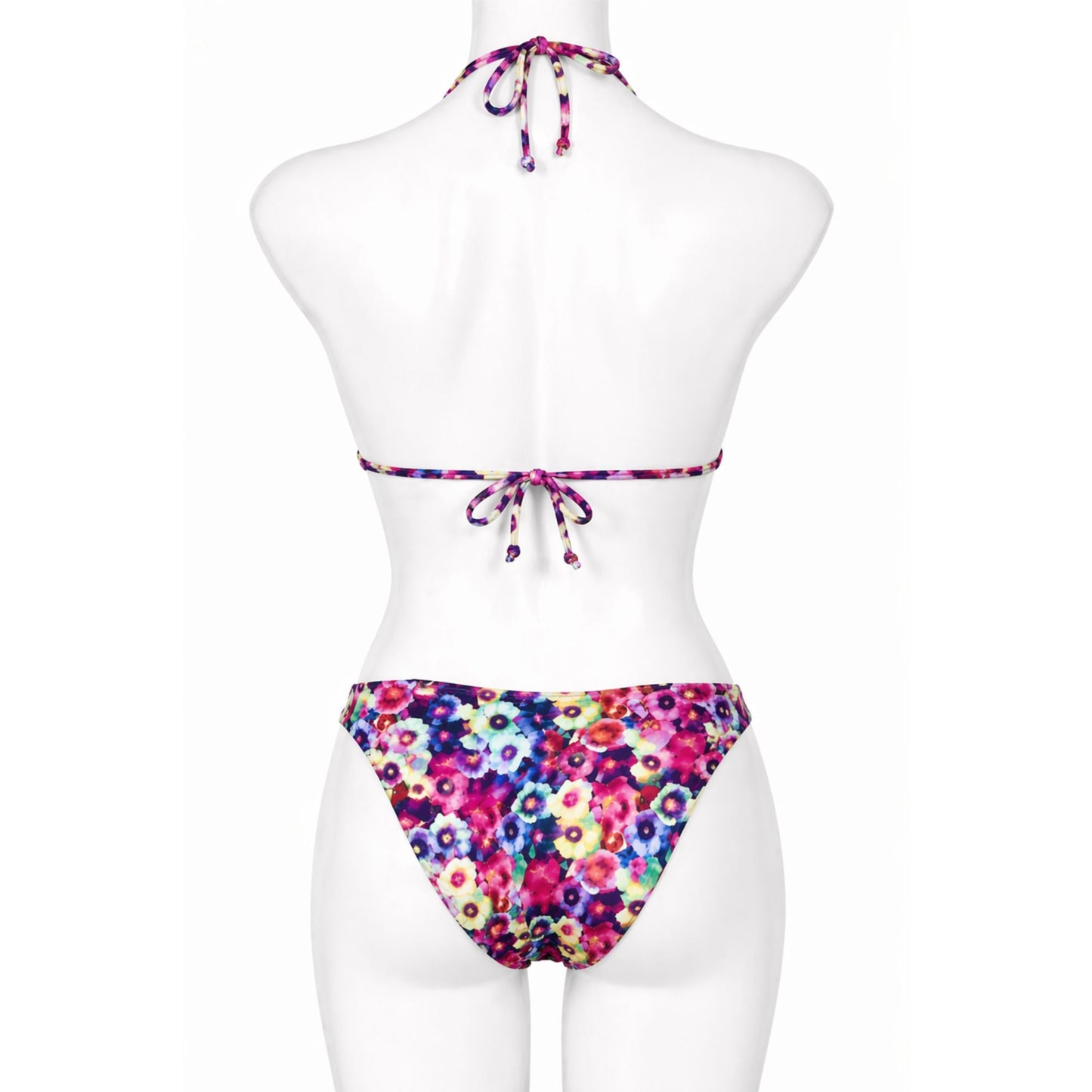 InstantFigure Fancy Floral Hipster Bikini Bottom Swimwear 27101B