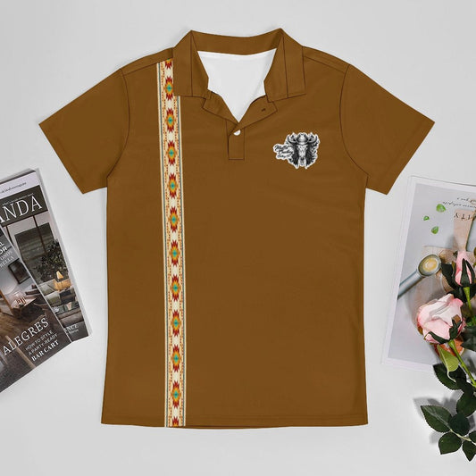 Mullet Cowboy Clothing Co Men's Premium Ice Silk Polo Shirt