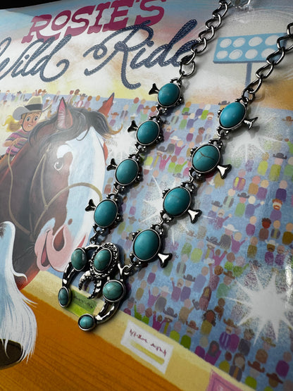 My First Squash Mini Blossom Necklace