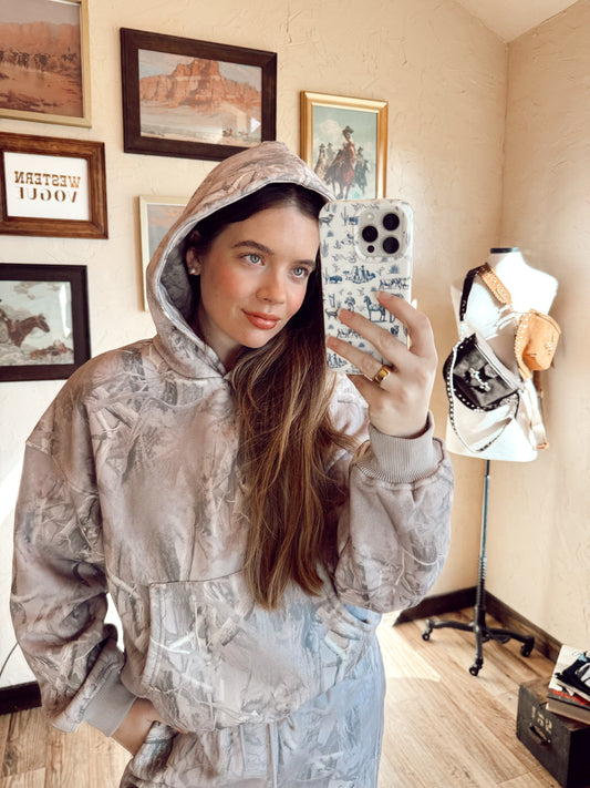 The Grey Tree Camo Hoodie