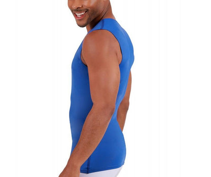Insta Slim Big and Tall Compression Sleeveless High CrewNeck 2MAT018BT