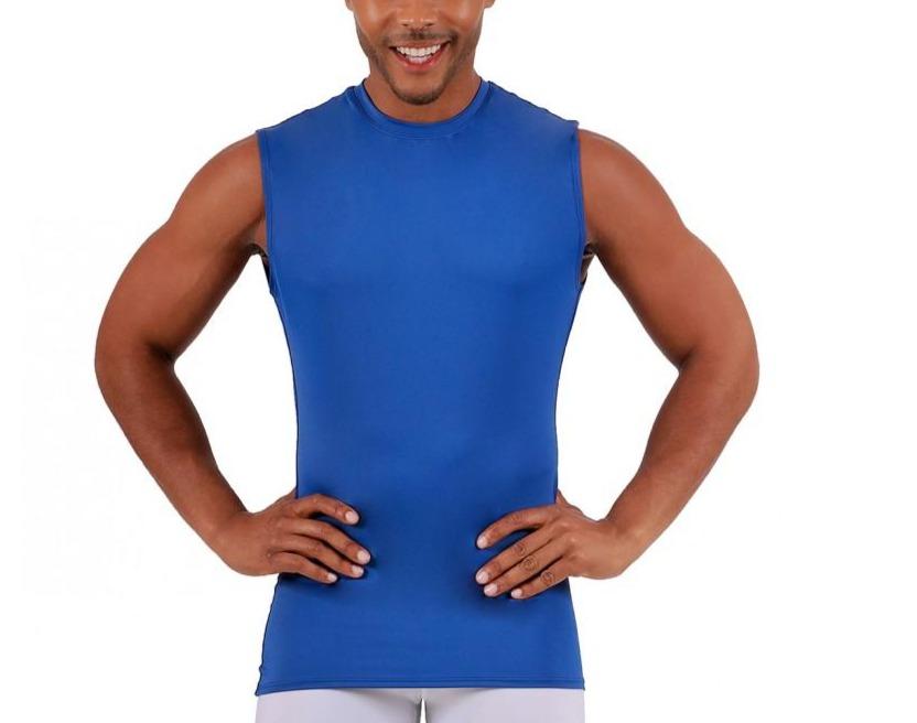 Insta Slim Compression Sleeveless High Crew Neck Shirt 2MAT018