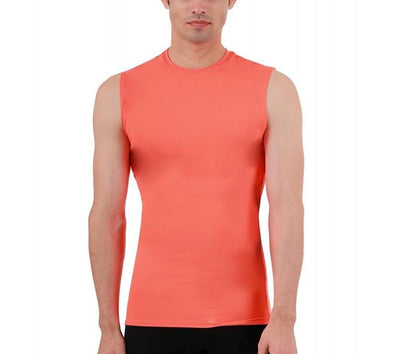 Insta Slim Compression Sleeveless High Crew Neck Shirt 2MAT018