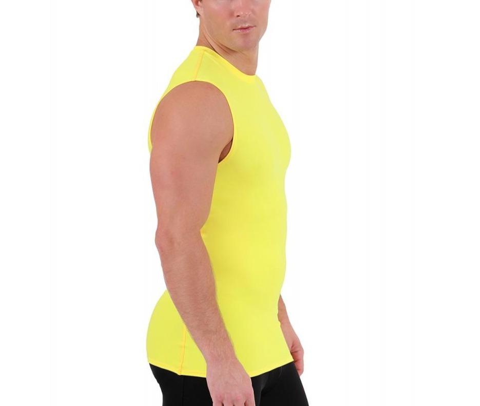 Insta Slim Compression Sleeveless High Crew Neck Shirt 2MAT018