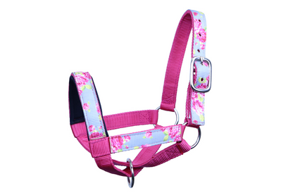 Derby Originals Patterned Double Layer Nylon Figure-8 Cattle Halters - 6 Month Warranty