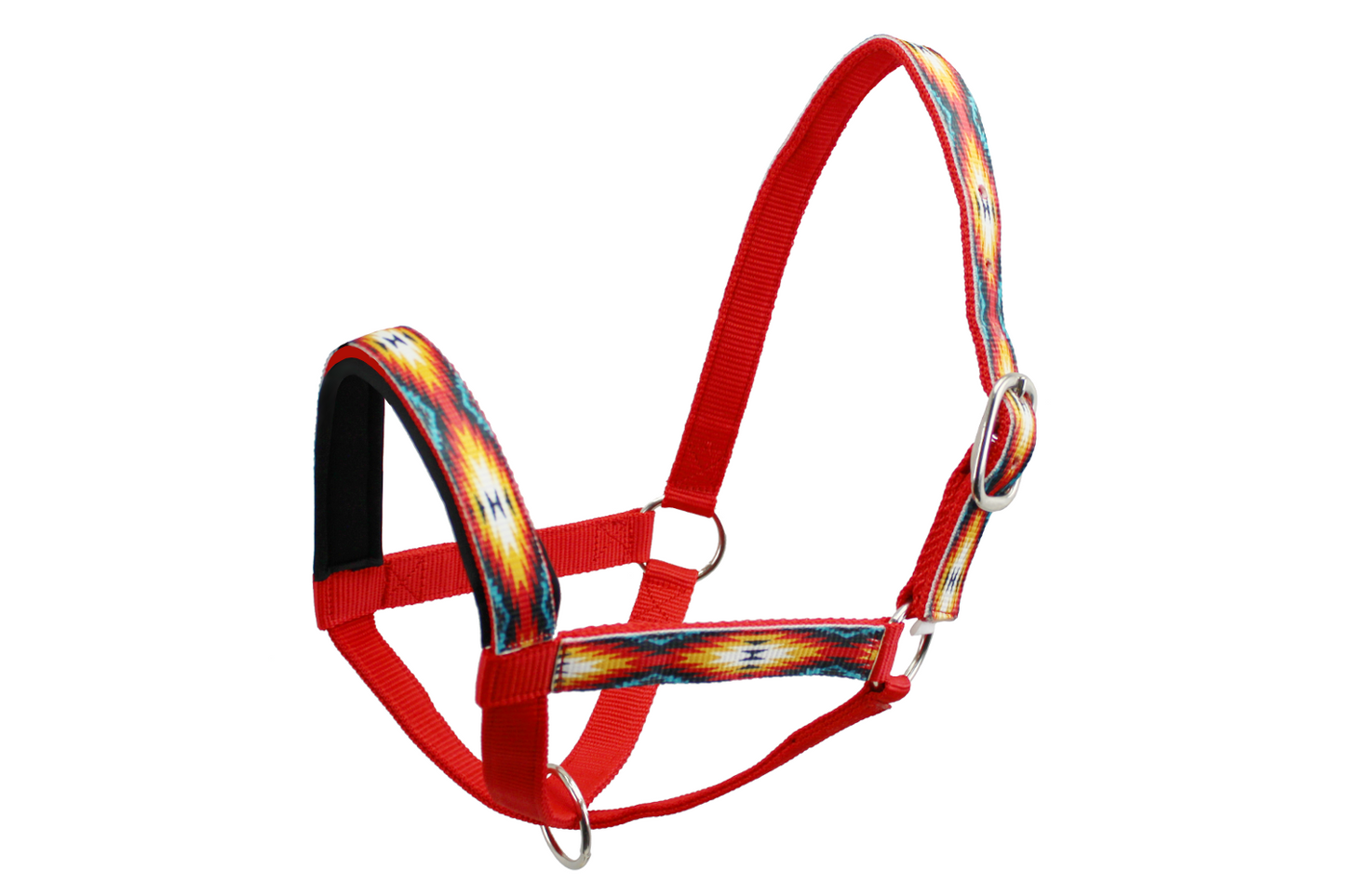 Derby Originals Patterned Double Layer Nylon Figure-8 Cattle Halters - 6 Month Warranty
