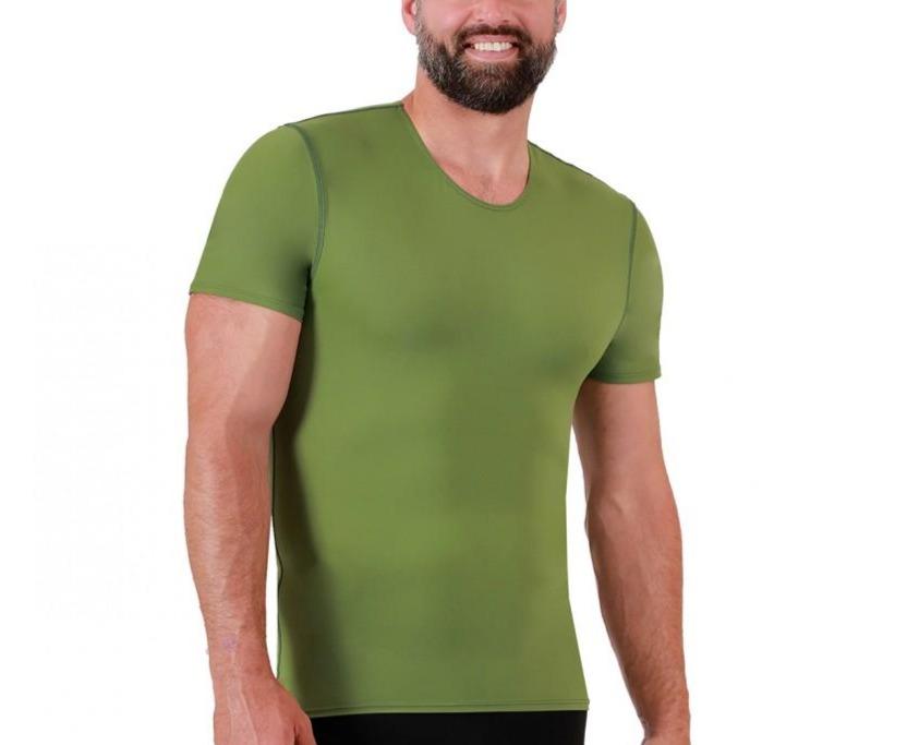 Insta Slim Medium Compression Short Sleeve Crew Neck 2TAT001